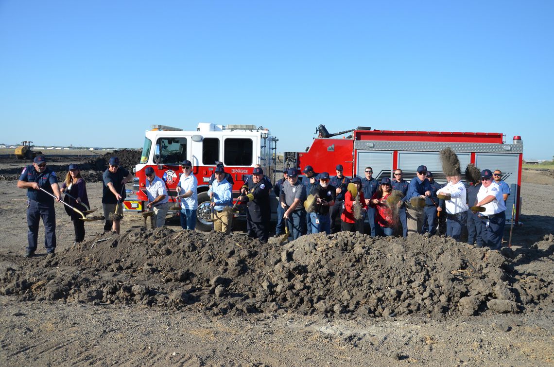 City, SMFD break ground on Fire Training Center