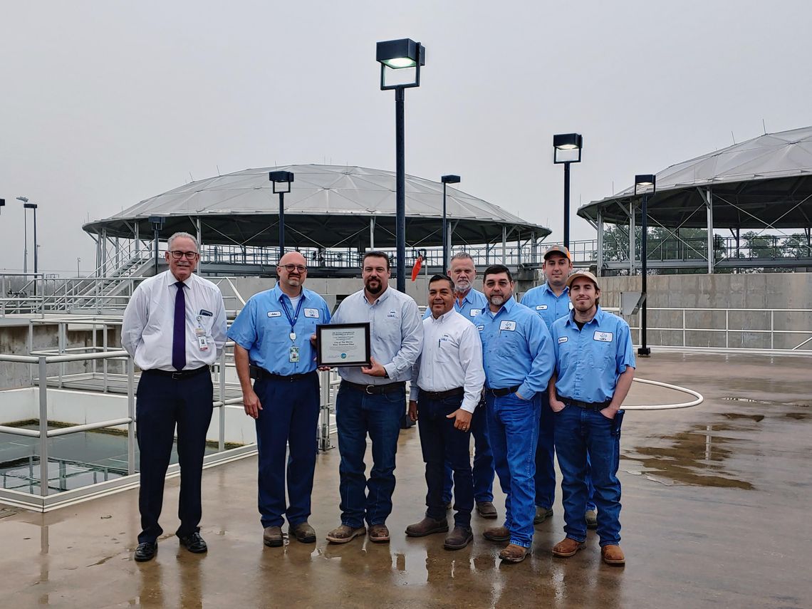 City Water  Treatment Plant earns award for  sixth straight year