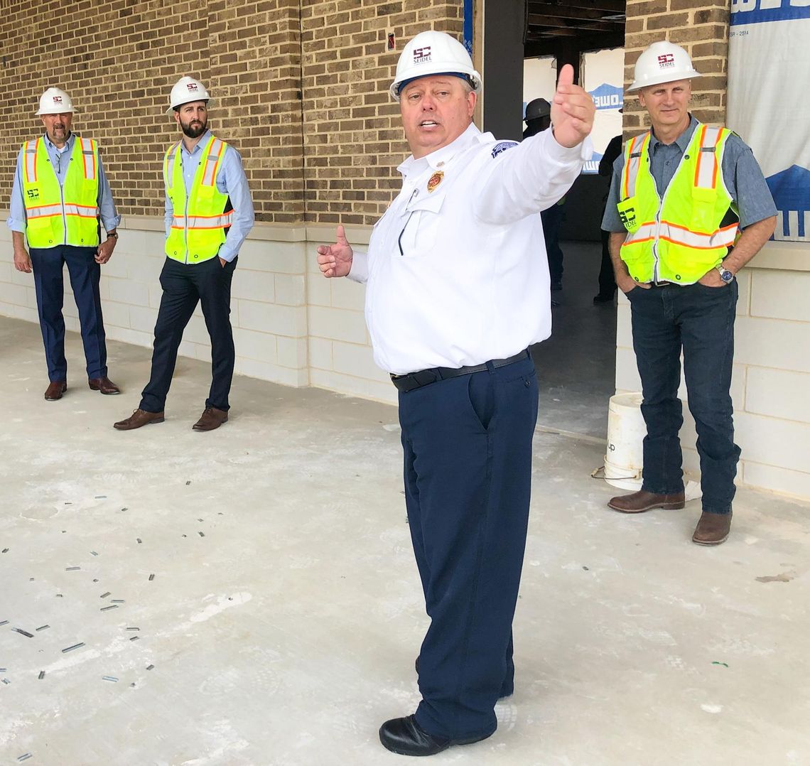 CONSTRUCTION CONTINUES: Work advances on San Marcos' newest fire station CONSTRUCTION CONTINUES: Work advances on San Marcos' newest fire station