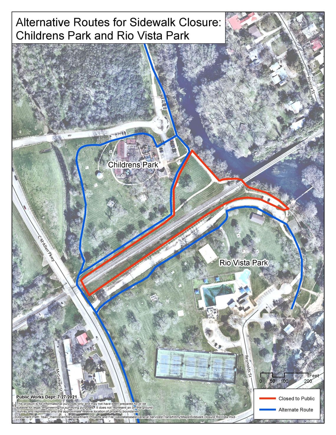 Construction on final section of Shared Use Pathway Project begins Wednesday Construction on final section of Shared Use Pathway Project begins Wednesday