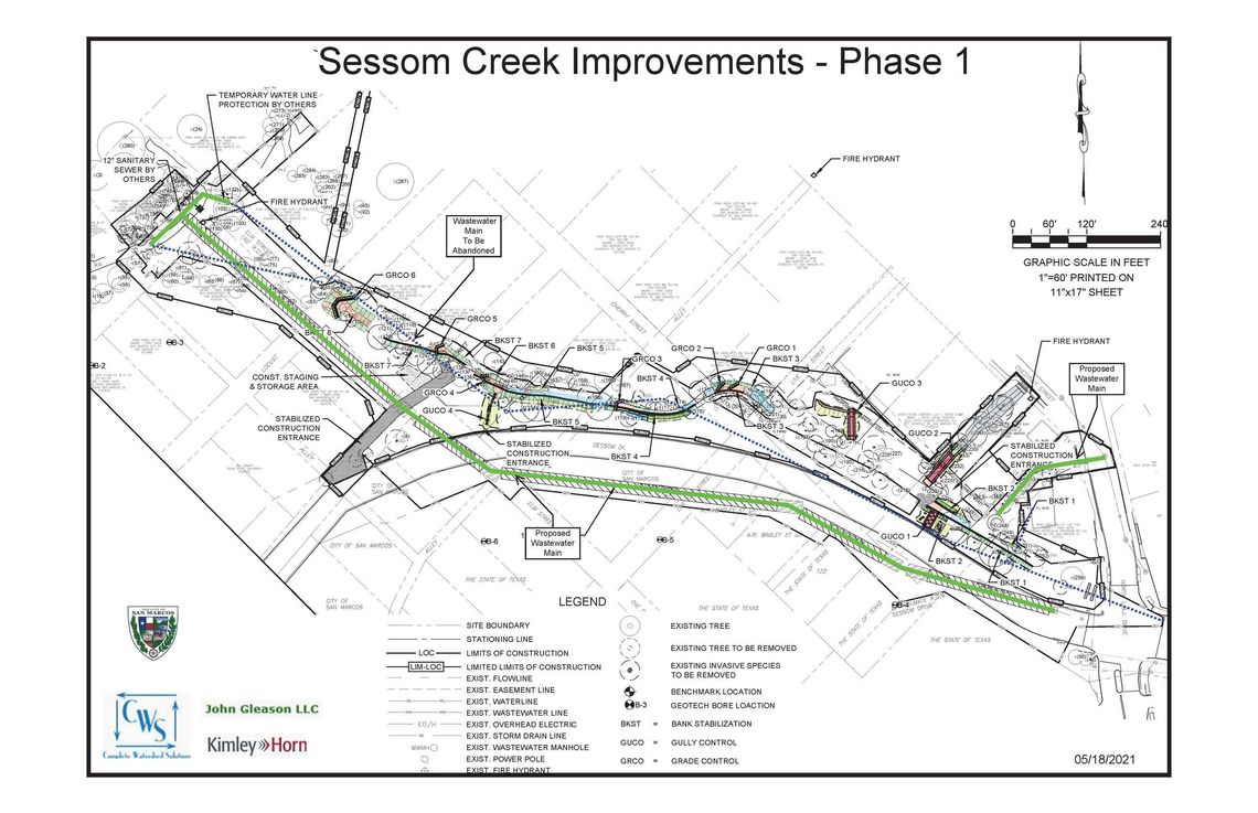Construction to begin on Phase I of Sessom Creek Improvements Construction to begin on Phase I of Sessom Creek Improvements