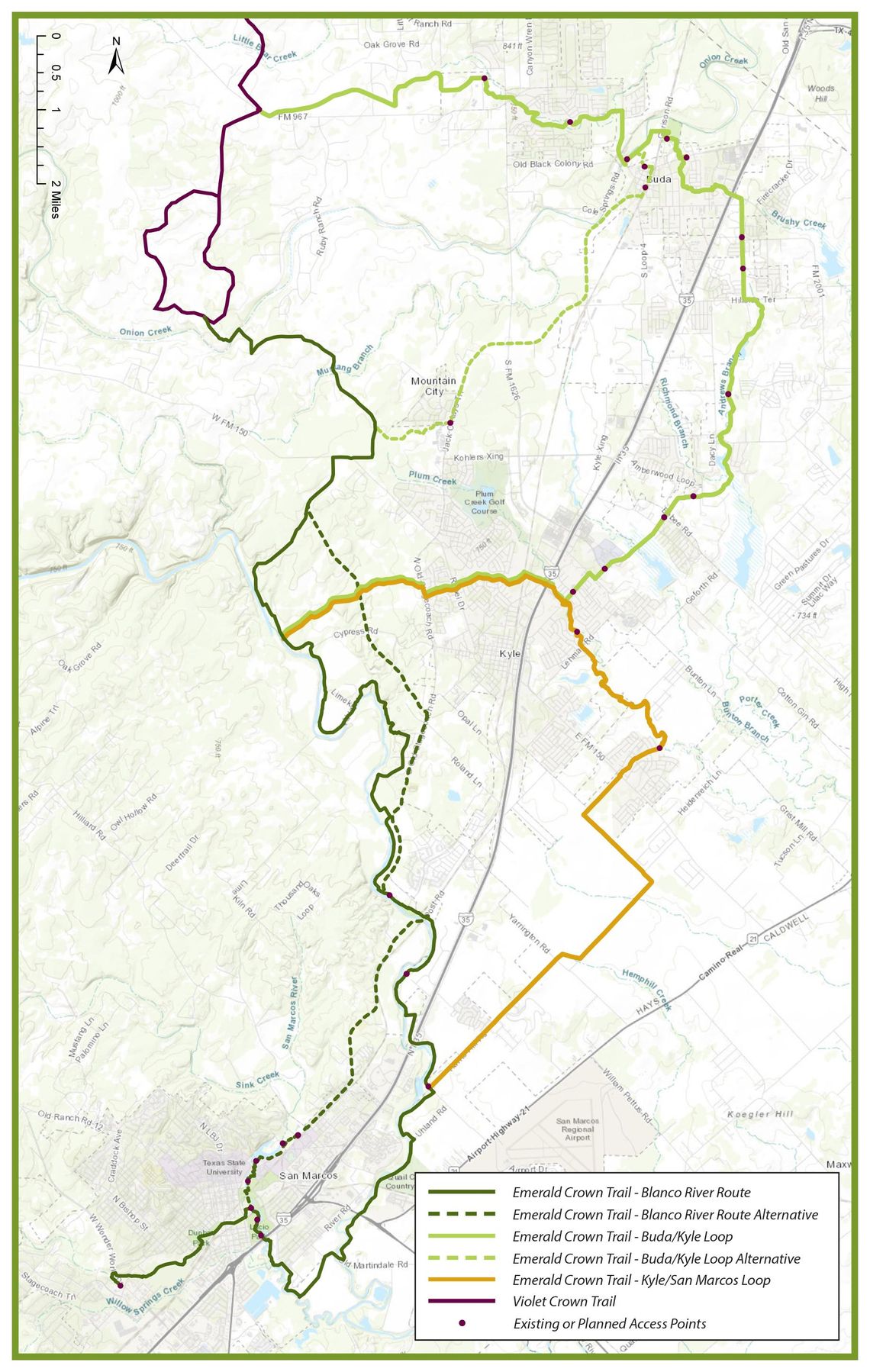 Council supports Emerald Crown Trail