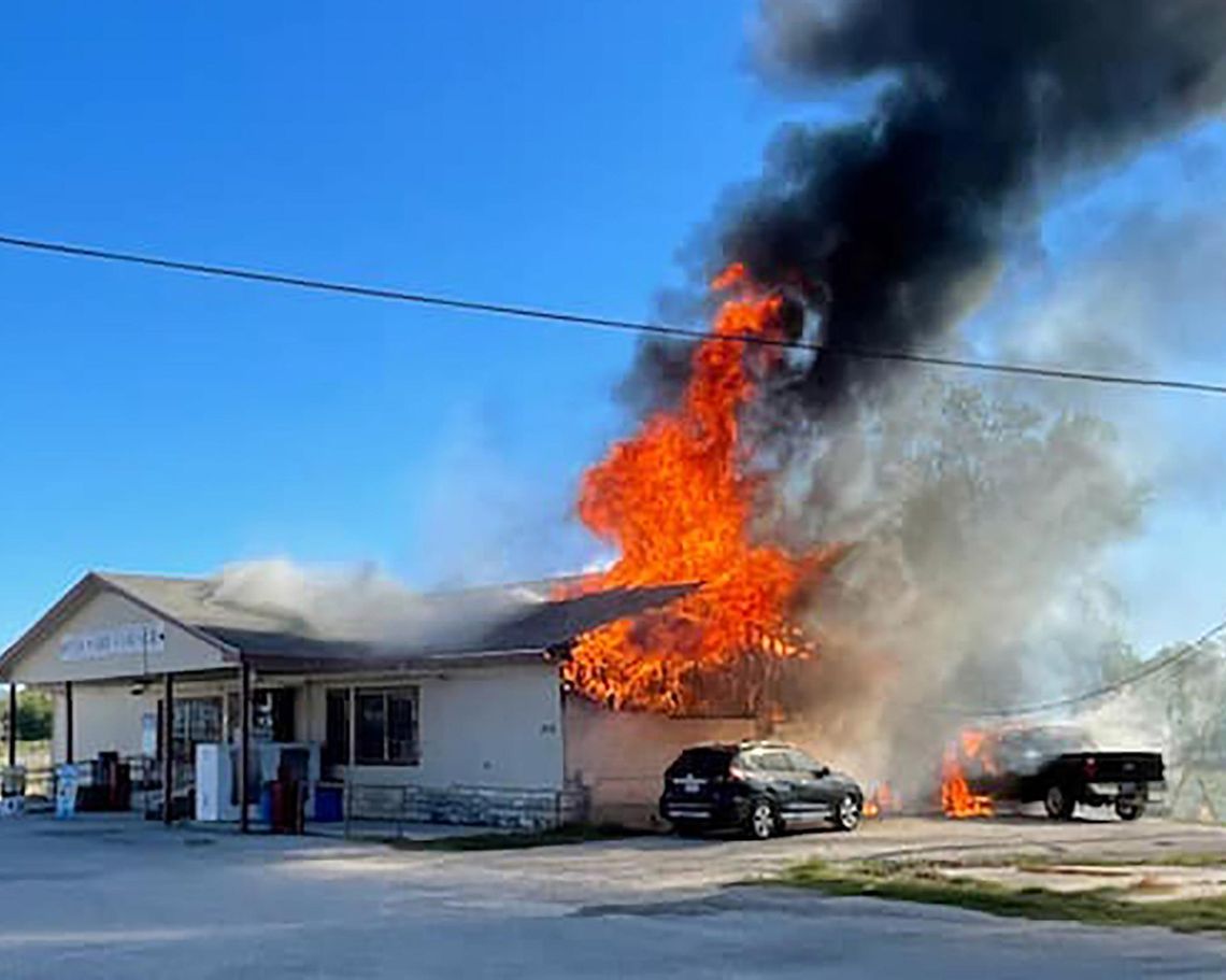 Country Corner Store Fire