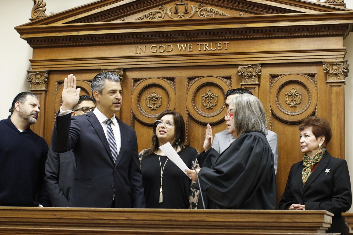 County seats 1st Hispanic judge