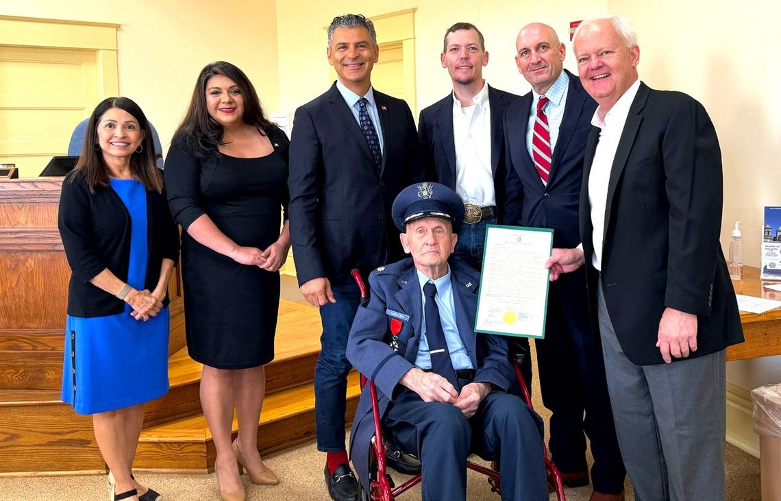 Court honors veteran