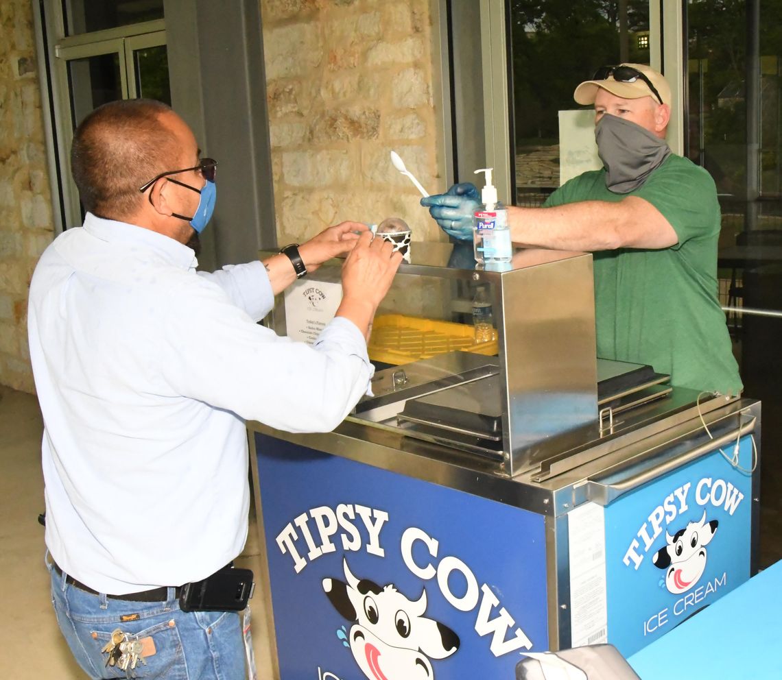 CREAMY CELEBRATION: City honors staff with ice cream social during Public Service Recognition Week