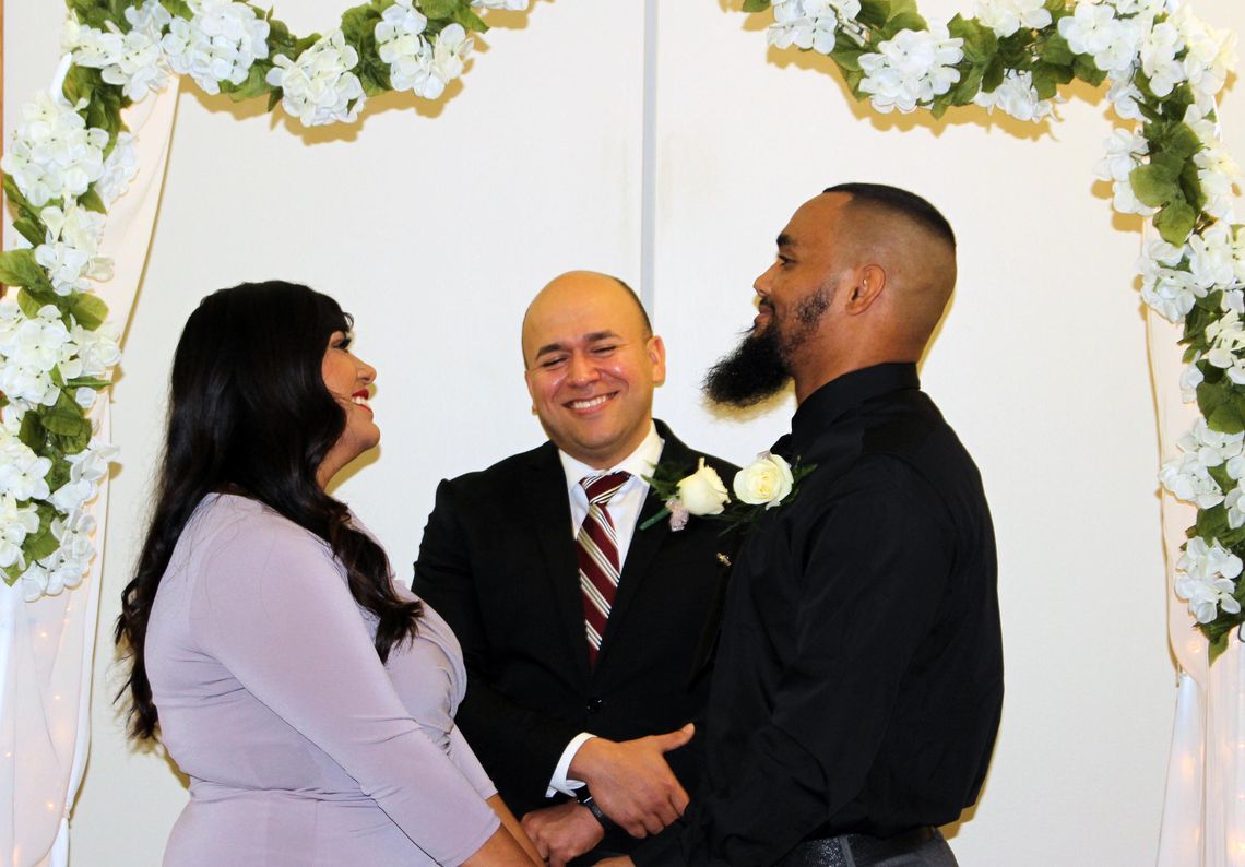 CTMC employees wed in chapel