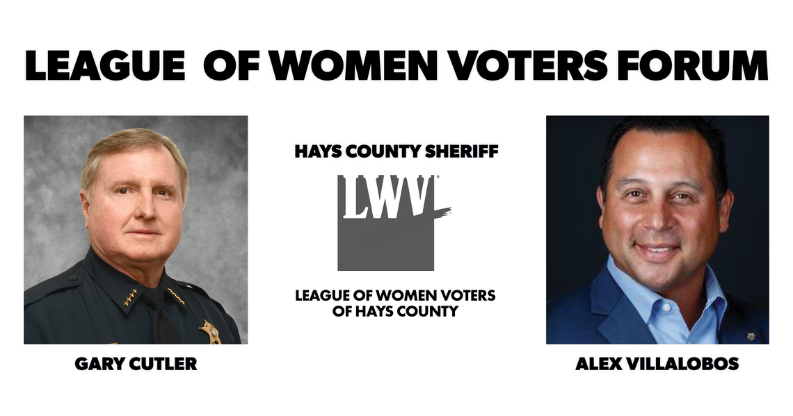 Cutler, Villalobos speak at LWV Forum