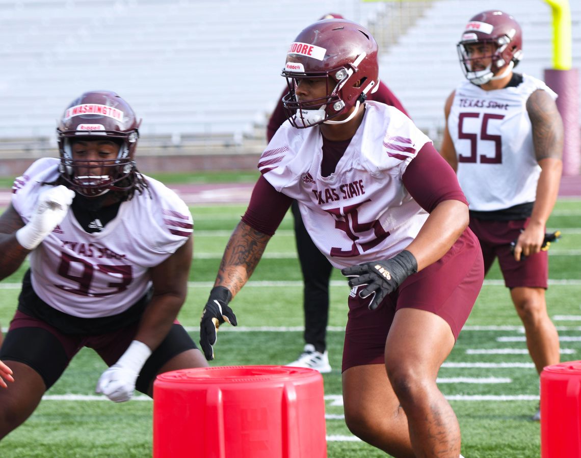 Defensive line becoming 'most improved' for Bobcats