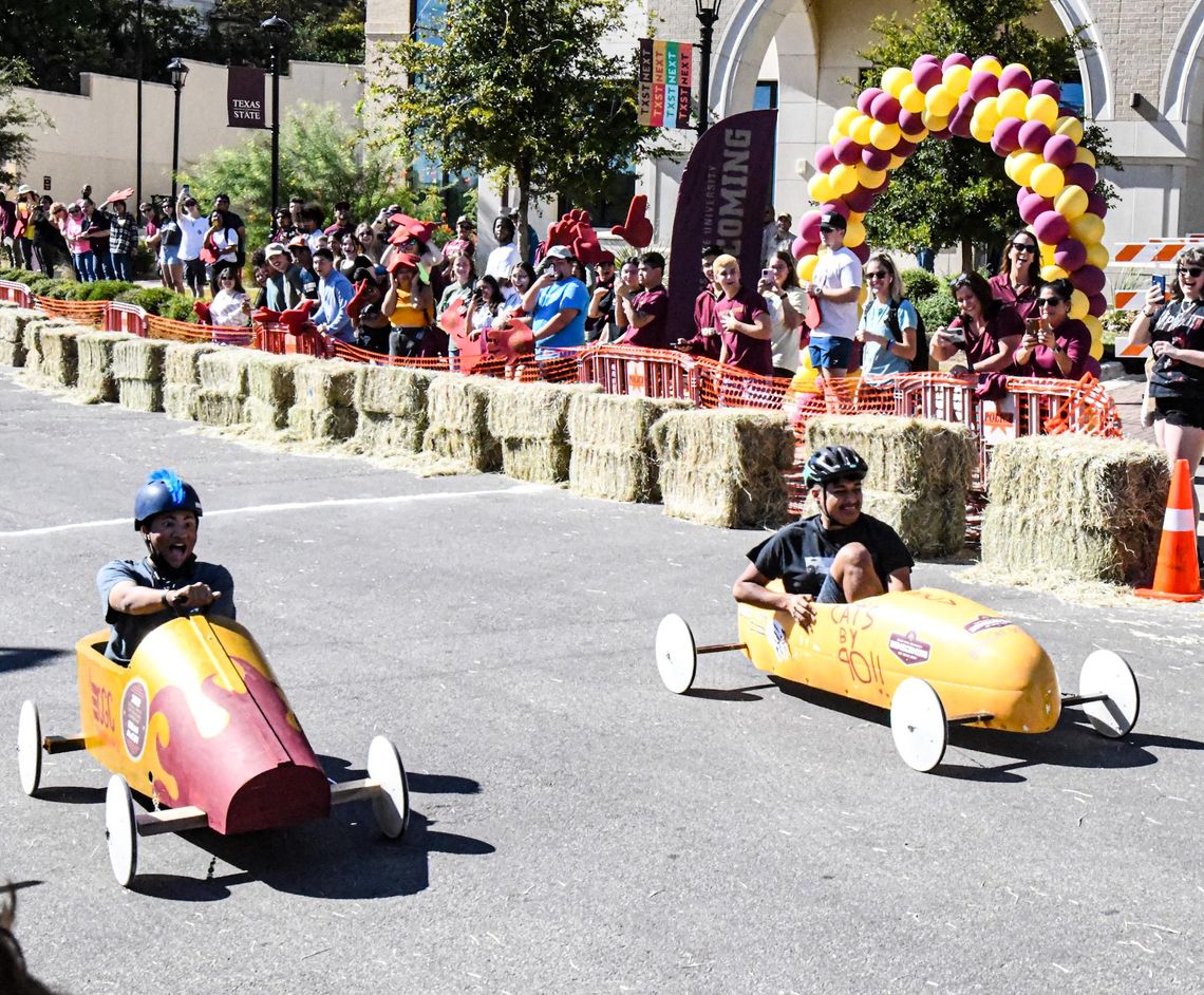 DERBY DAY: TXST hosts annual homecoming soap box derby