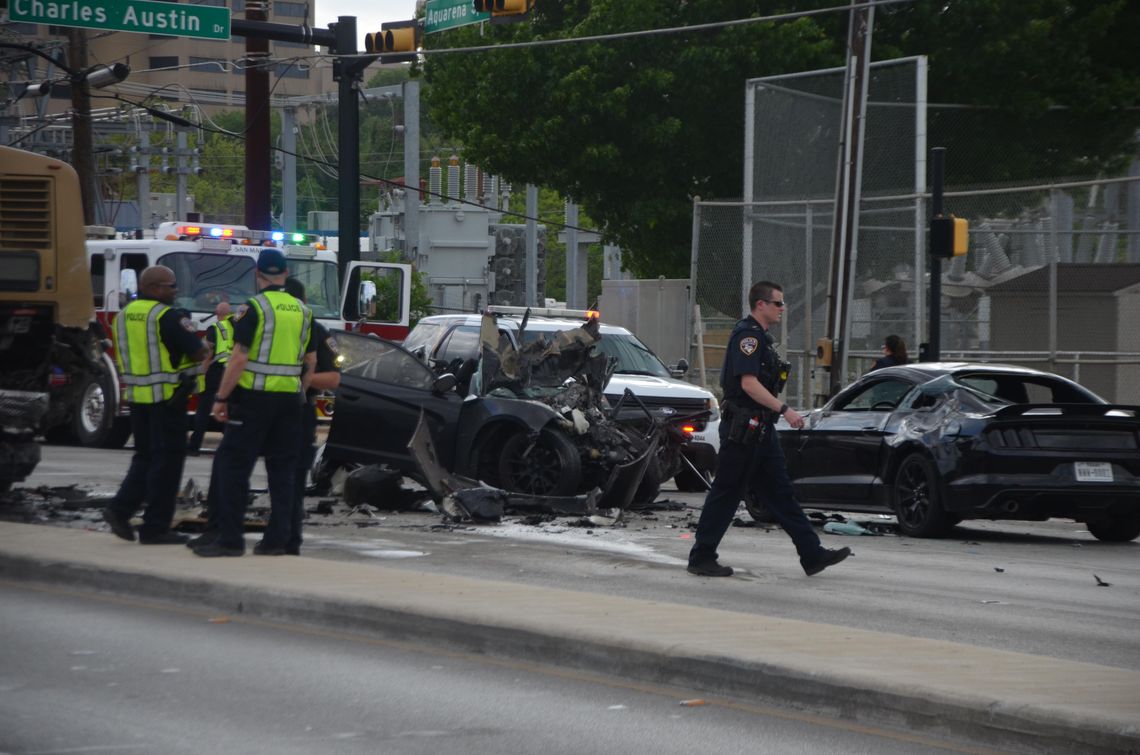 DEVELOPING: Major collision shuts down Aquarena Springs Drive, 2 transported to Seton Hays