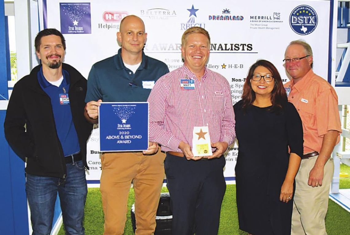 Dripping Springs Chamber of Commerce recognizes local businesses during Star Awards