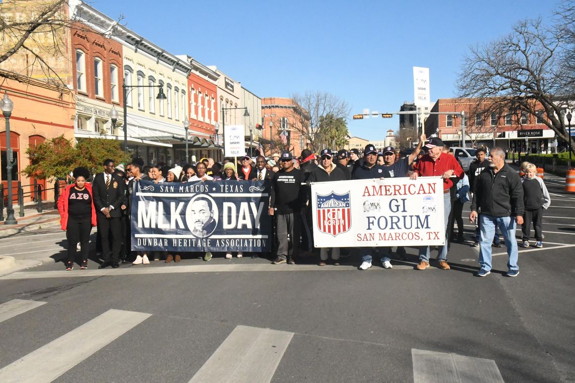 Dunbar Heritage Association,  San Marcos remember legacy of MLK