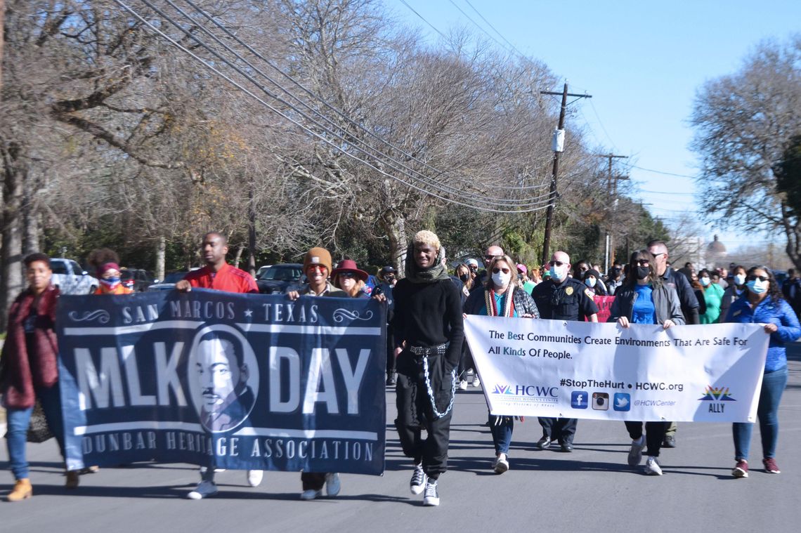 Dunbar Heritage Association, San Marcos remember legacy of MLK