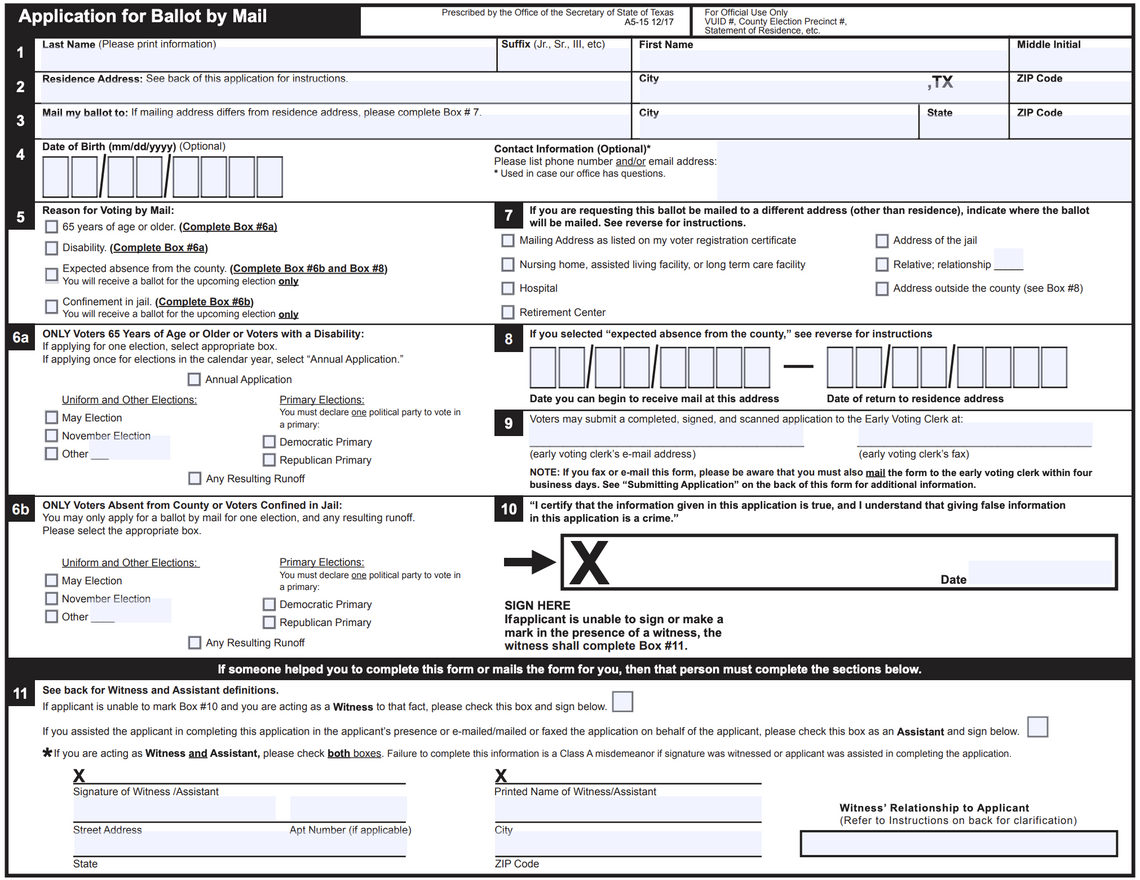 Elections office takes mail-in voting into own hands