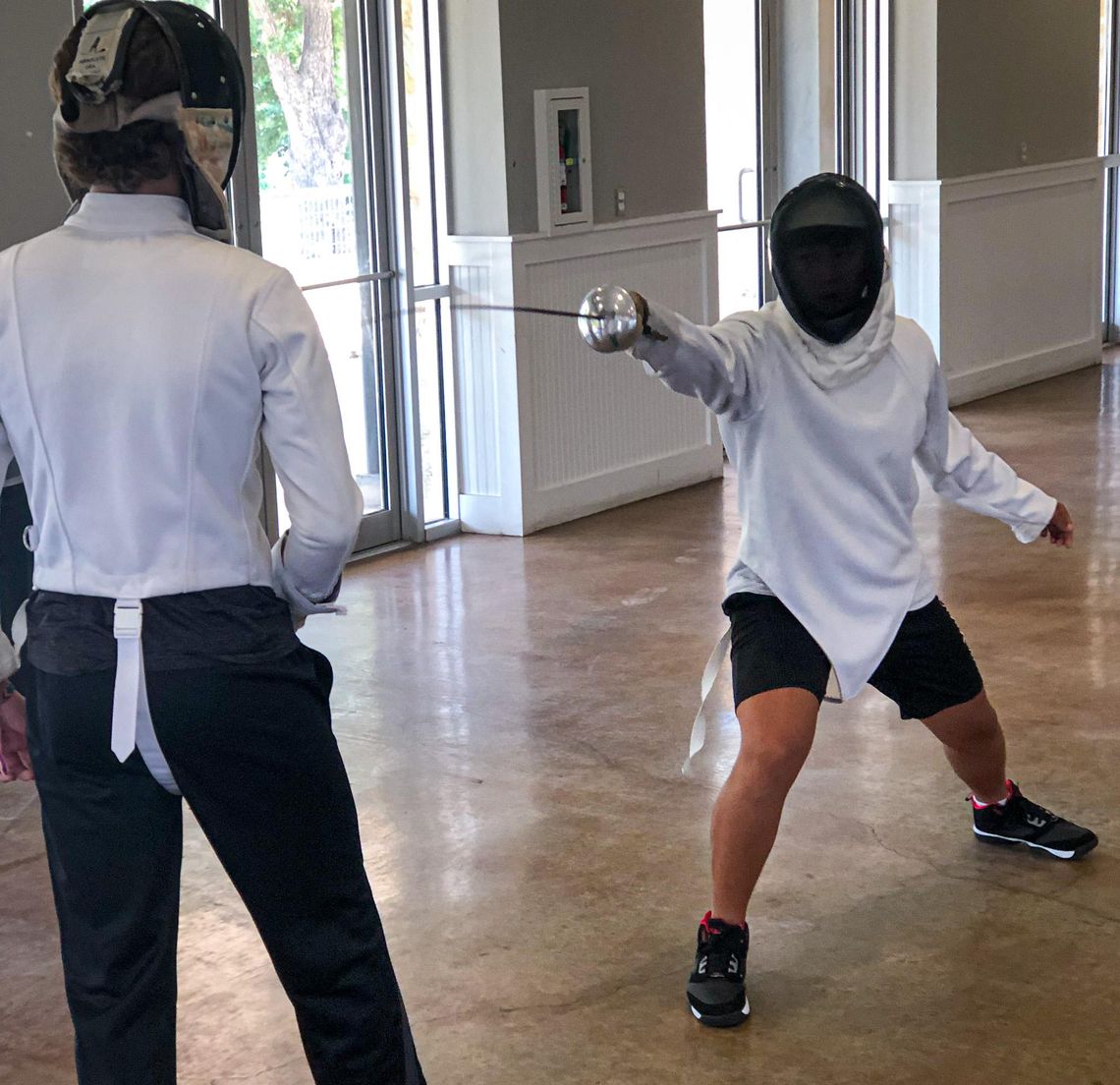 EN GARDE: City hosts four-day youth foil fencing camp