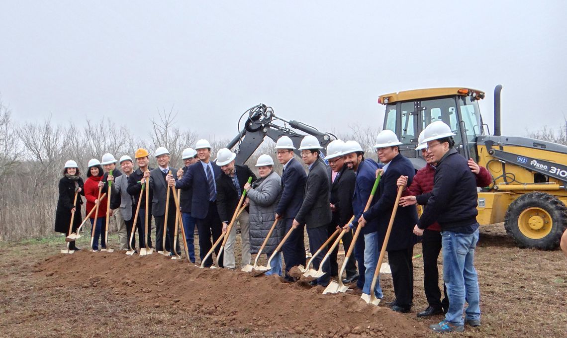 ENF Technology breaks ground on Kyle facility