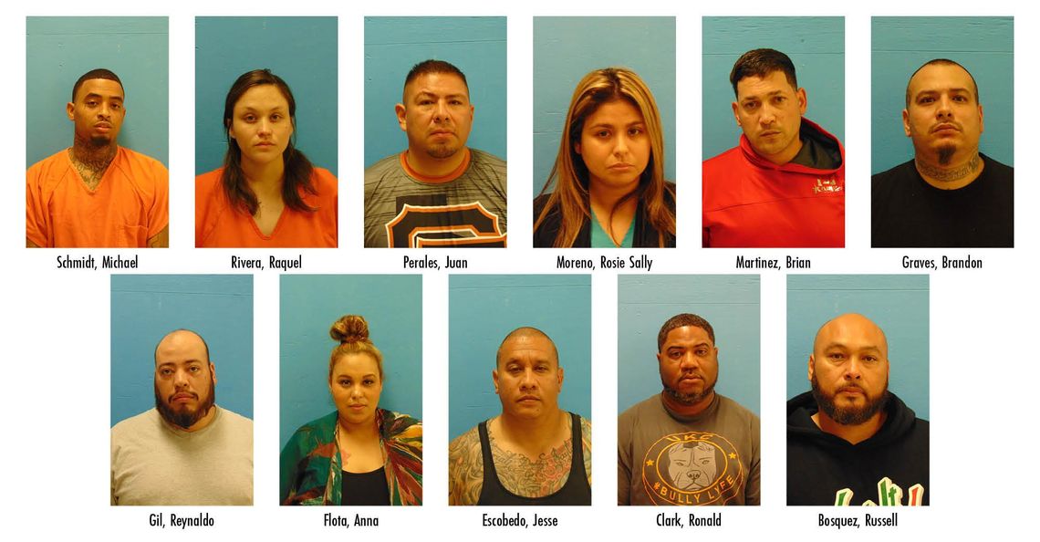 Federal investigation results in 12 arrests in Seguin area