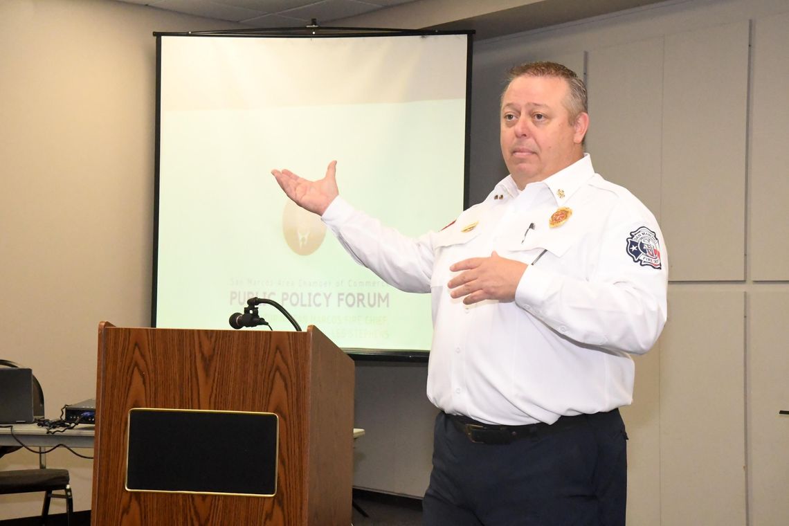 Fire chief, marshal discuss public policy