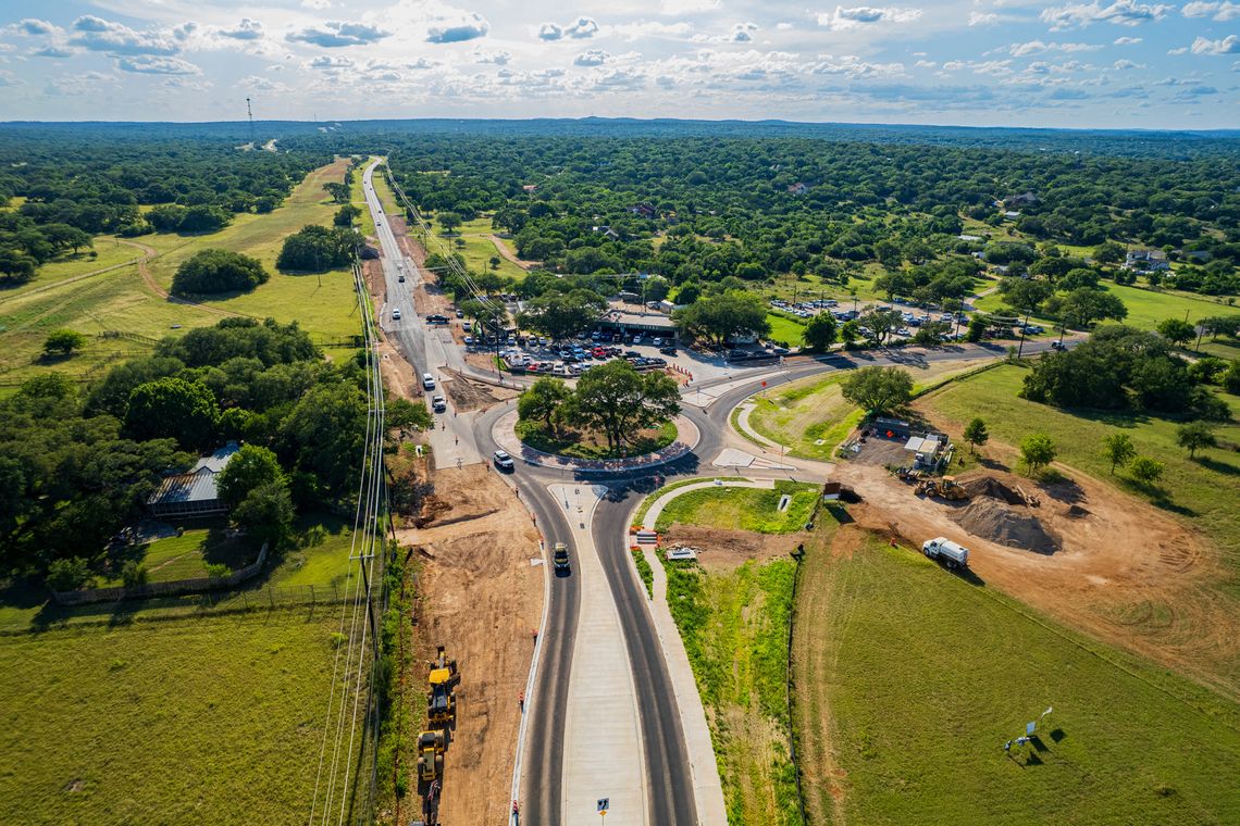 FM 3237 roundabout wins award FM 3237 roundabout wins award