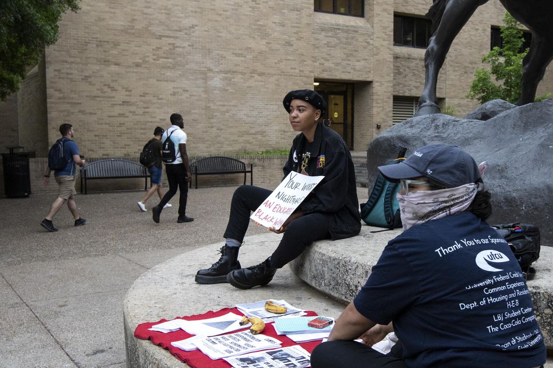 Four Texas State students arrested after 'incident in the Quad'