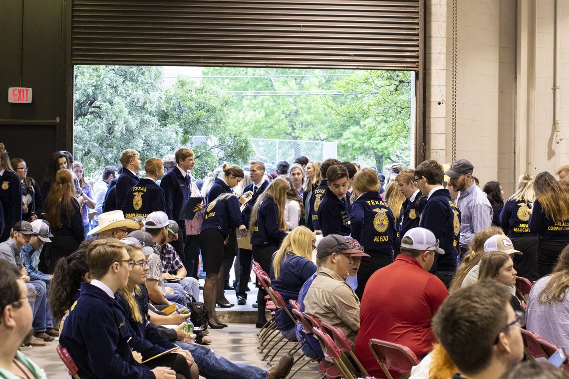 Future Farmers visit Texas State campus