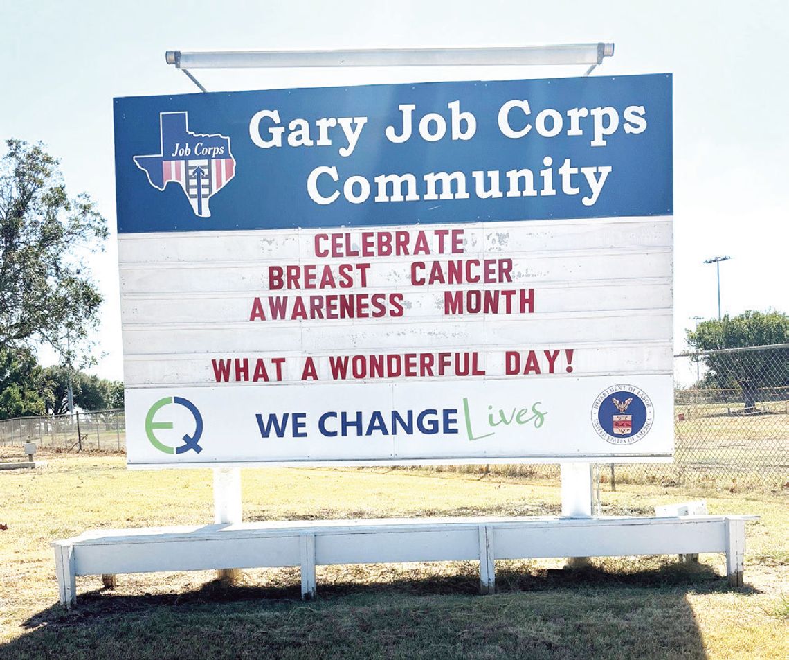 Gary Job Corps celebrates Breast Cancer Awareness