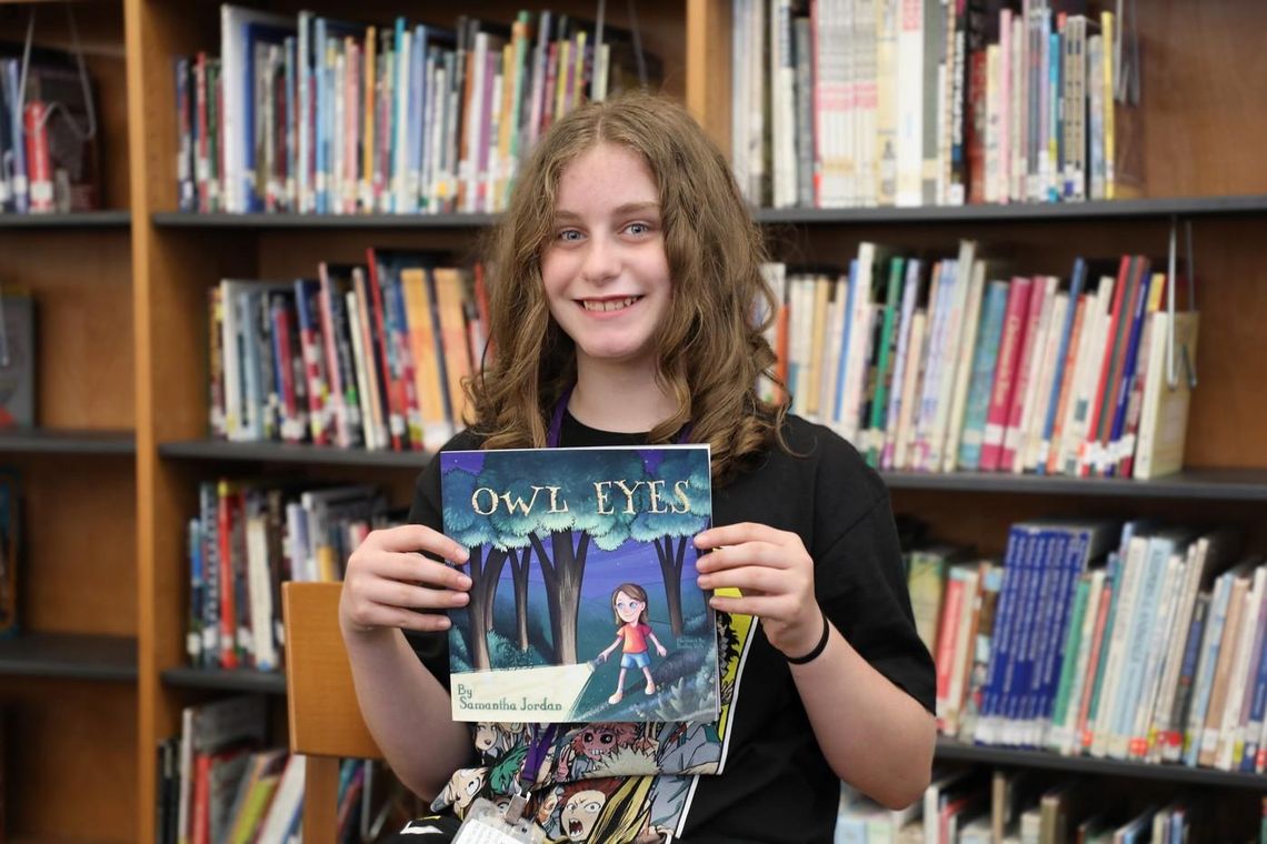 Goodnight Middle School student becomes published author