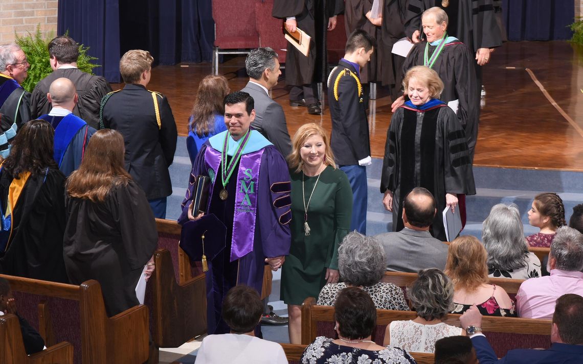 Guenther inaugurated as SMA’s 15th president