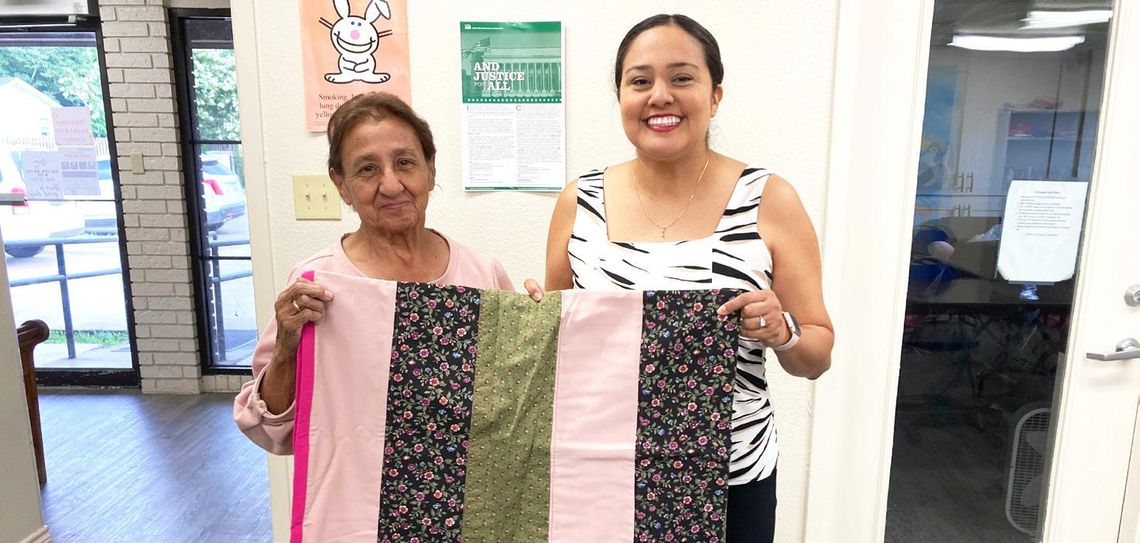 Guild donates quilts to SMHA