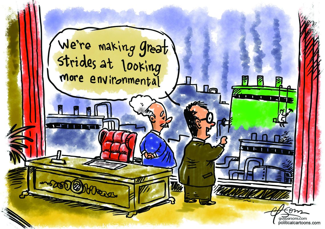 GUY PARSONS | GREENWASHING ENVIRONMENTAL