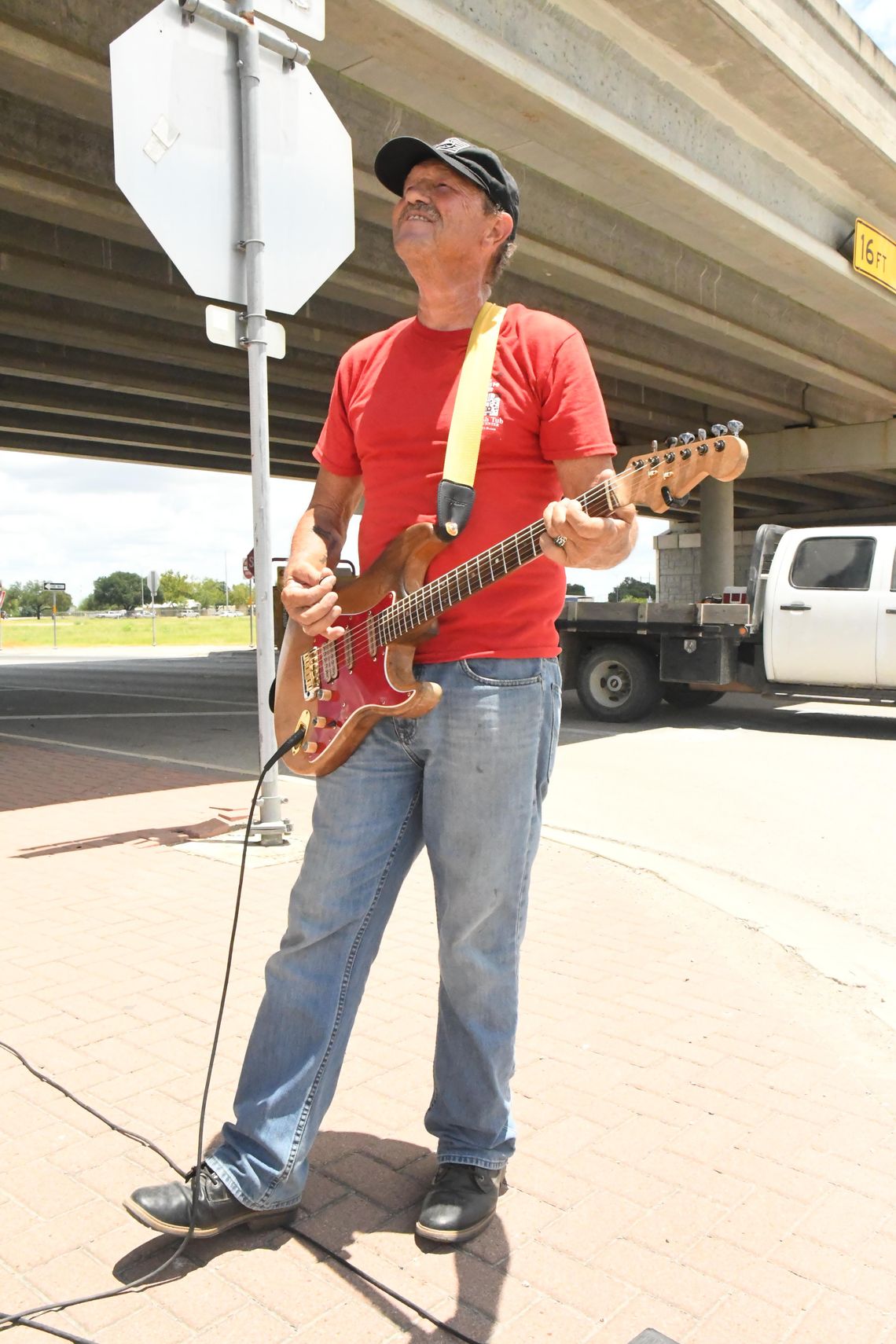 Harmonizing near the highway