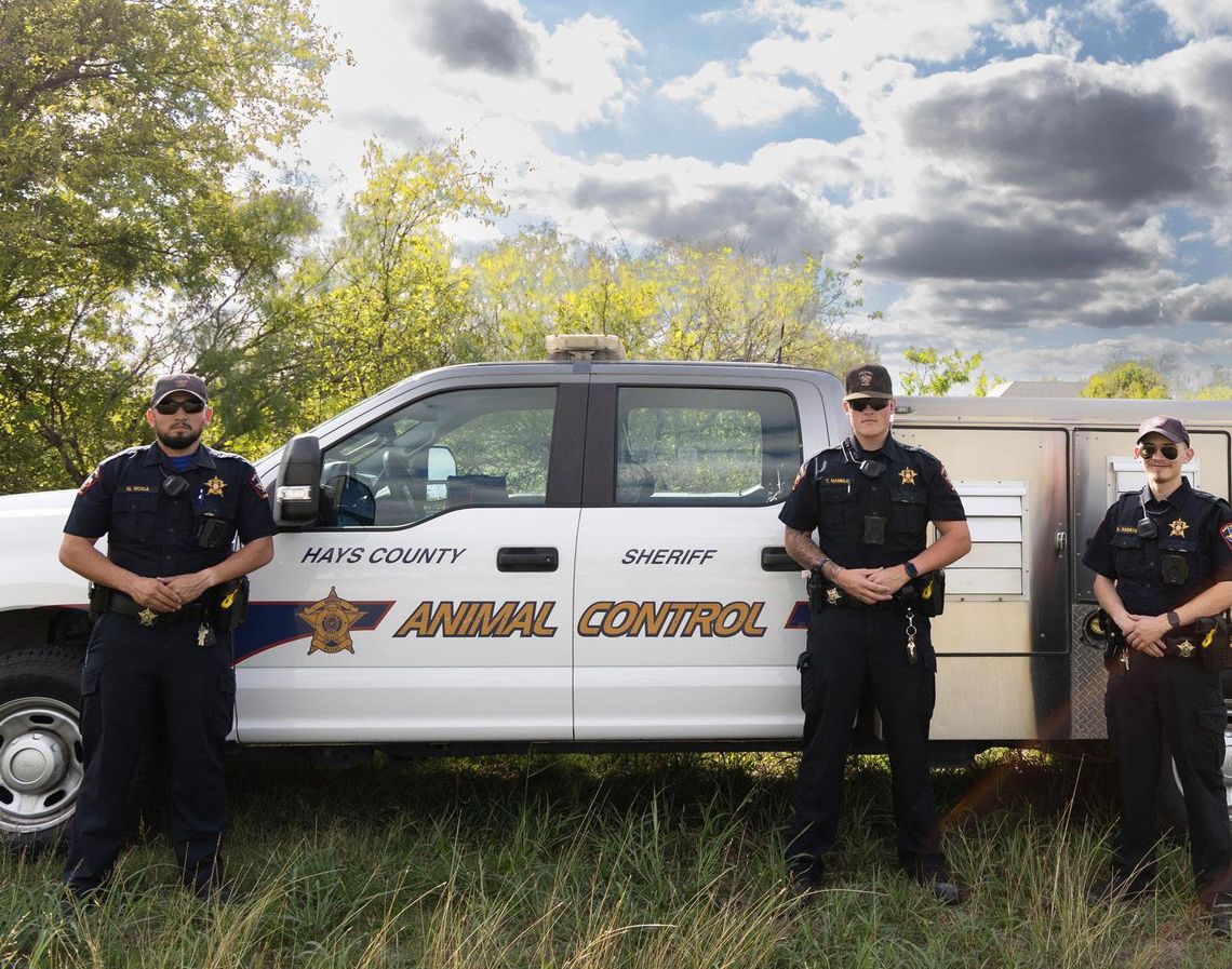 Hays County animal control officers honored in April