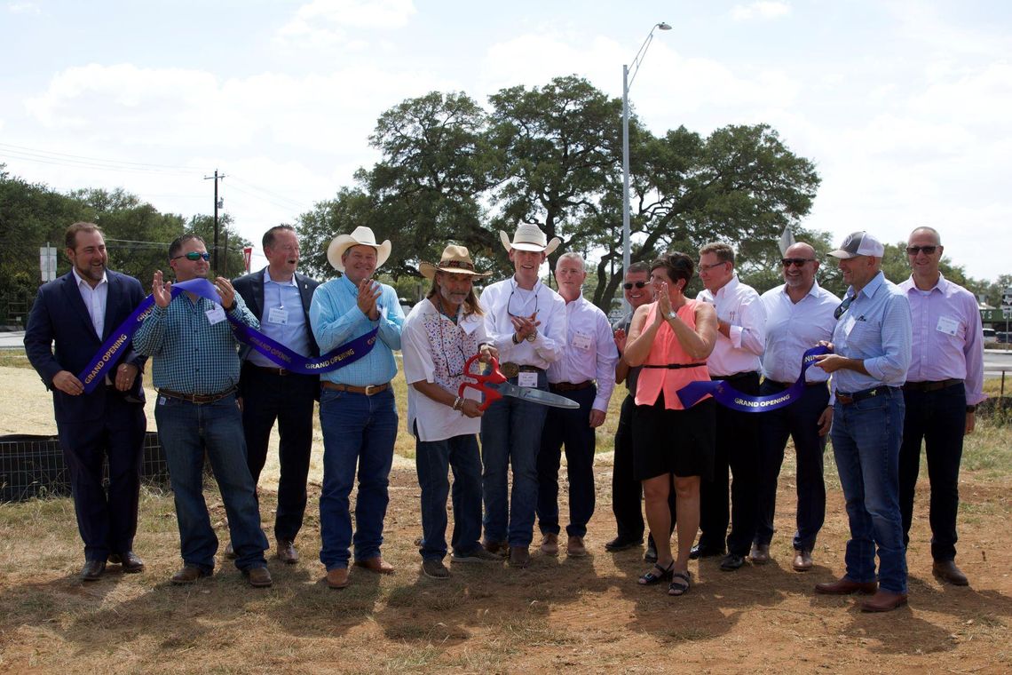 Hays County cuts ribbon on newest roundabout Hays County cuts ribbon on newest roundabout