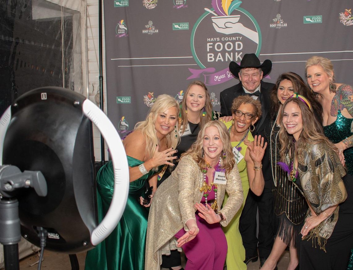 Hays County Food Bank 40th Anniversary Mardi Gras Gala