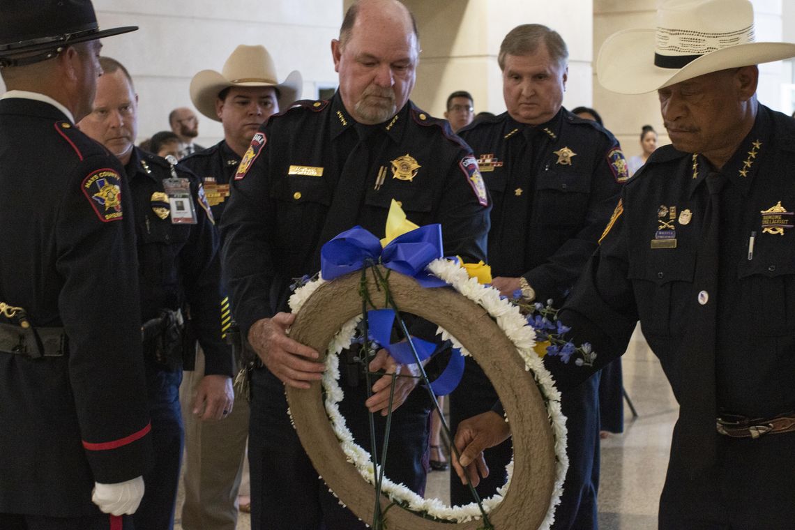 Hays County honors fallen officers