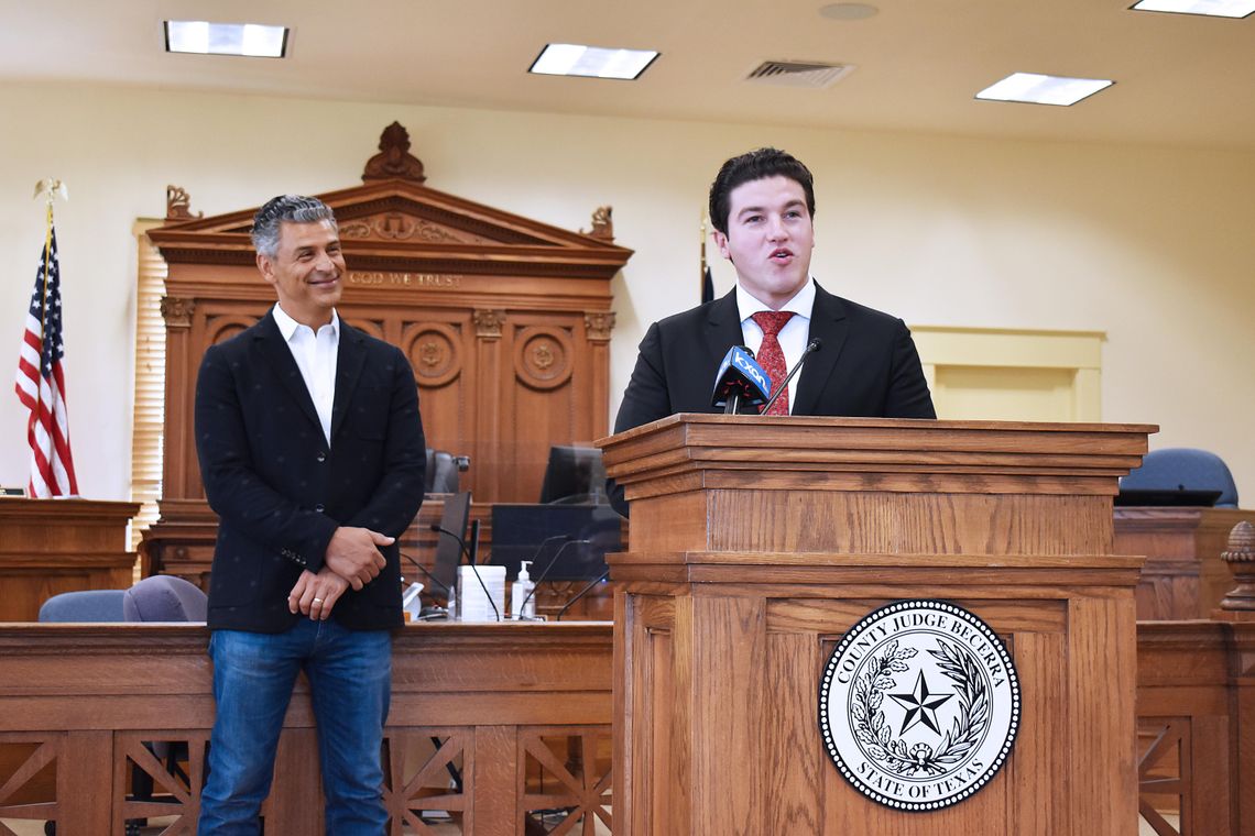 Hays County Judge welcomes Governor-Elect of Nuevo Léon