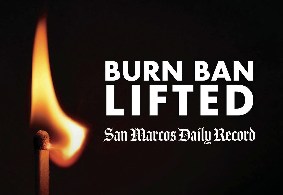 Hays County lifts burn ban