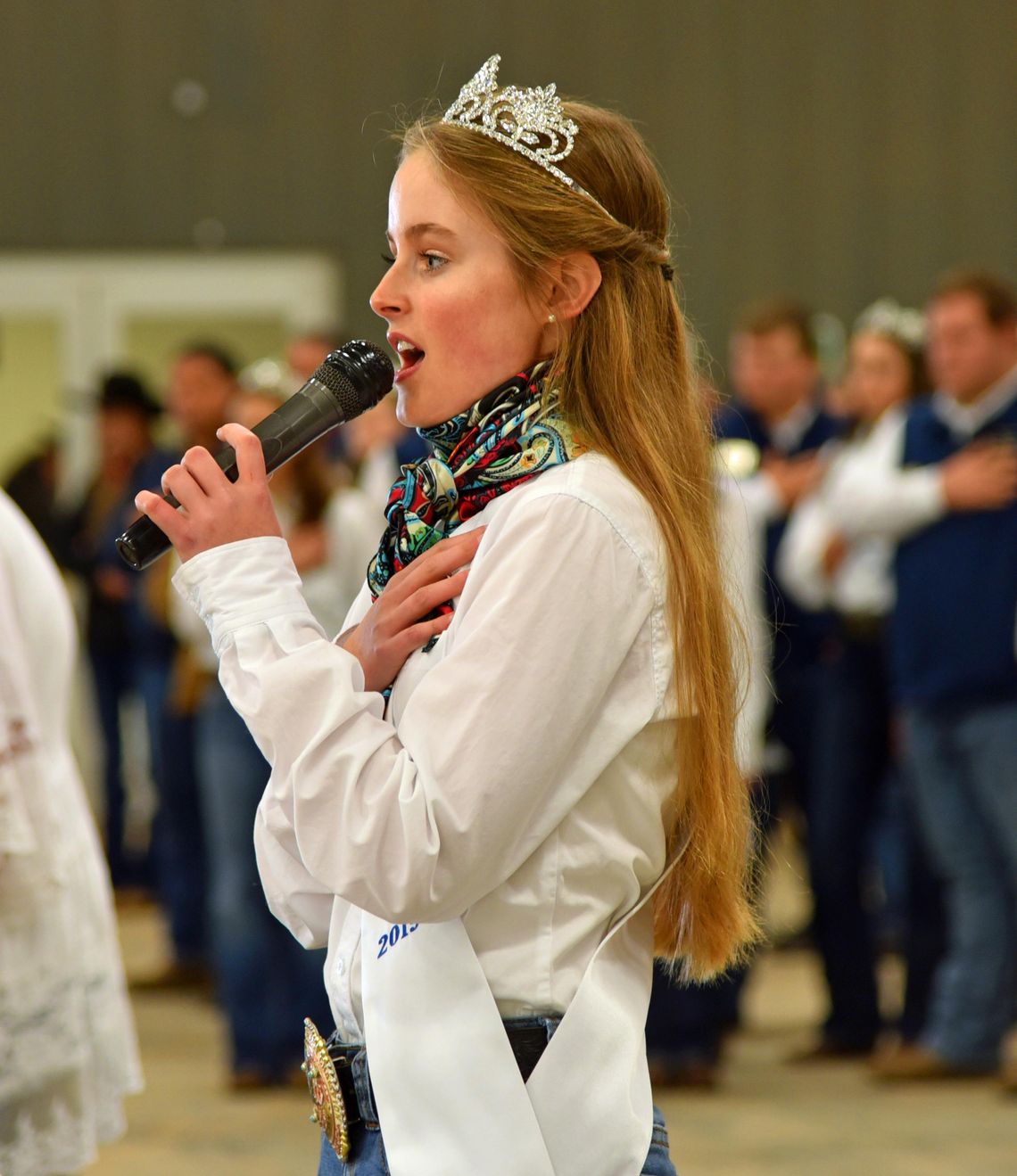 Hays County Livestock Show opens with horse show, crowning of Queen