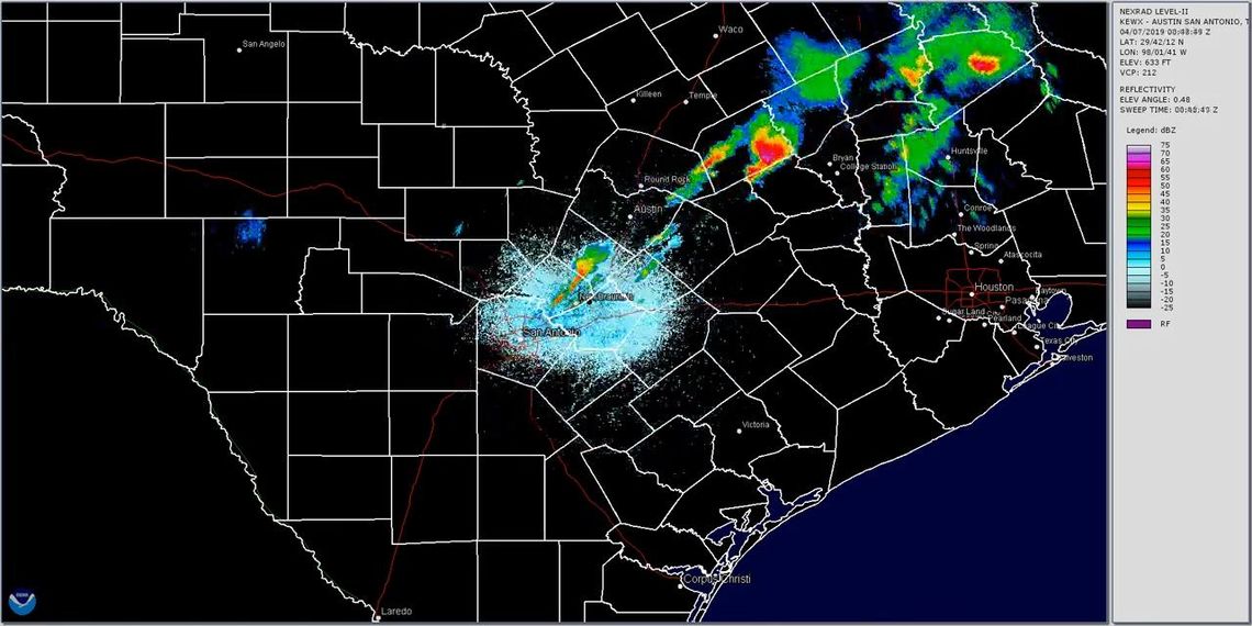 Heavy rainfall, hail pelt Central Texas over the weekend