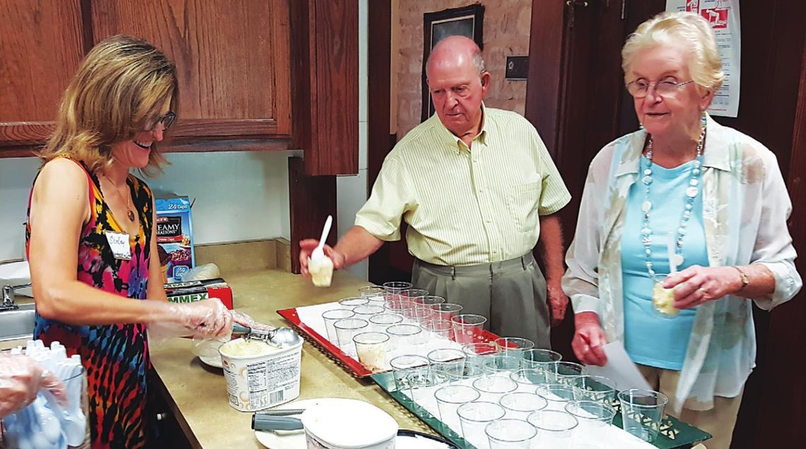 Heritage Association hosts ice cream social