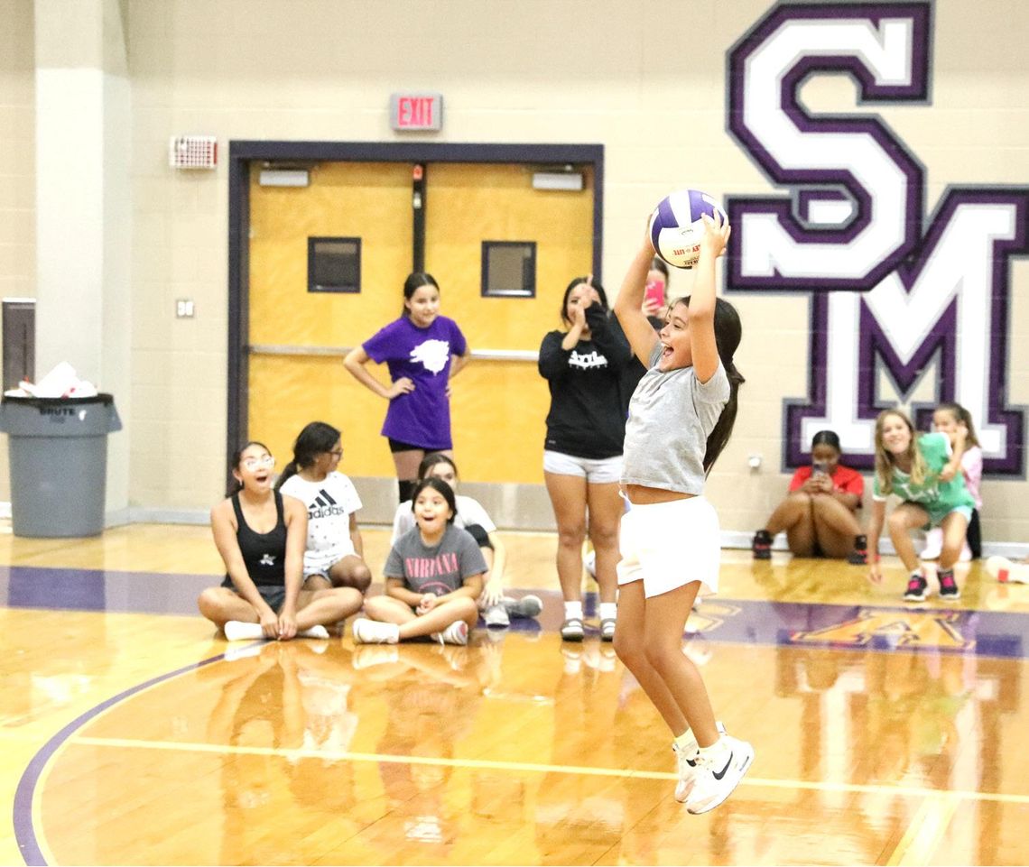 High Flying Volleyball