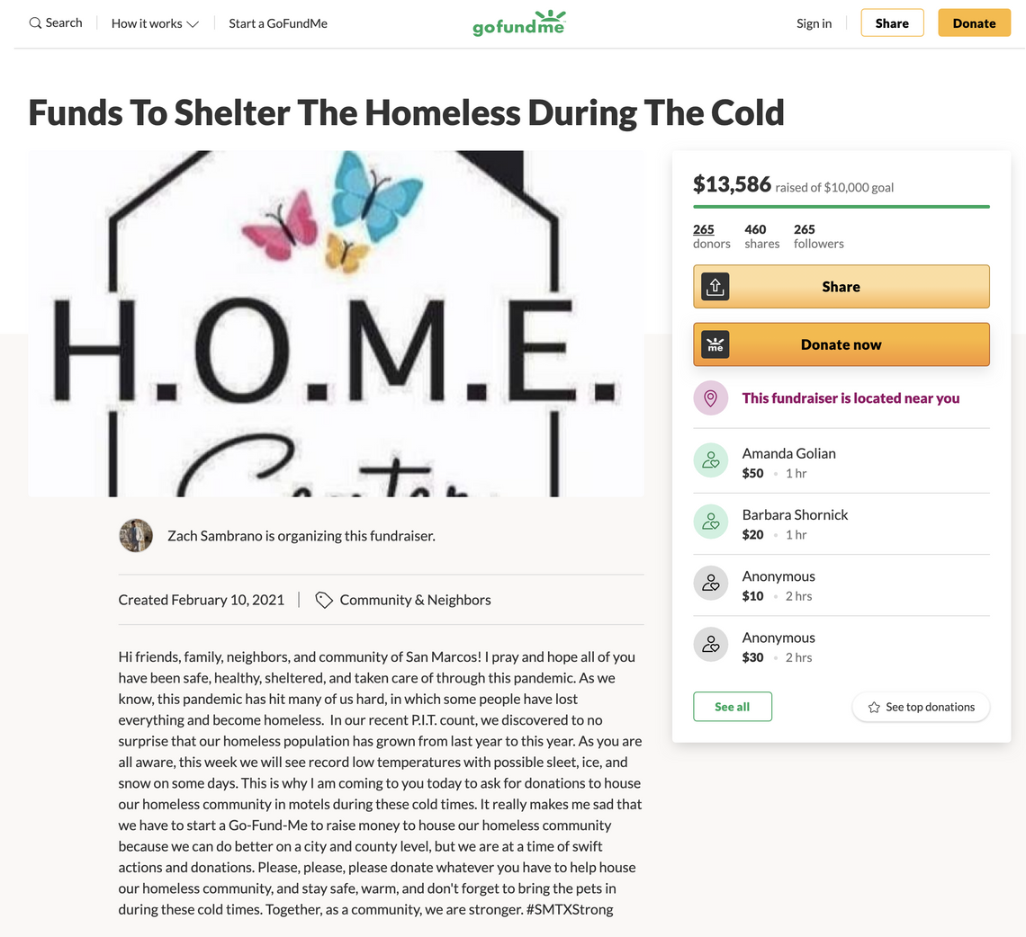 HOME seeking donations to extend motel stays through freezing temperatures HOME seeking donations to extend motel stays through freezing temperatures