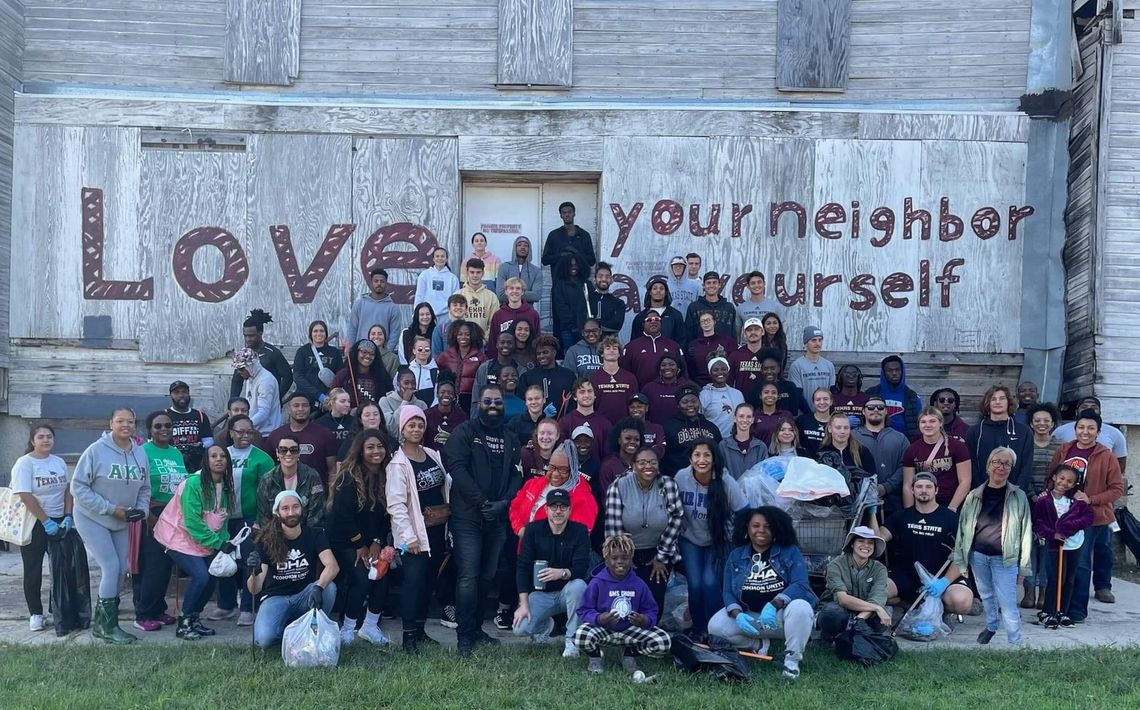 HONORING HARVEY MILLER: 2nd annual day of service cleans up Dunbar neighborhood, gathers 260 pounds of trash