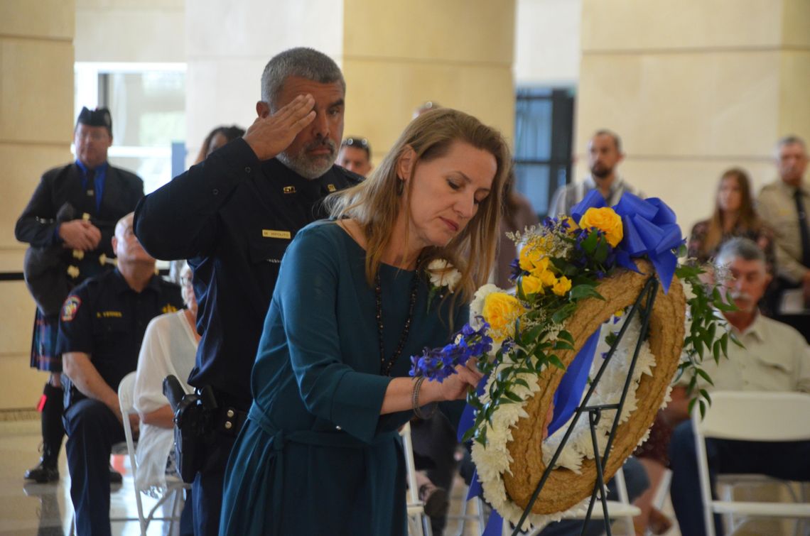 HONORING THE FALLEN: Law enforcement community remembers fallen officers at memorial ceremony