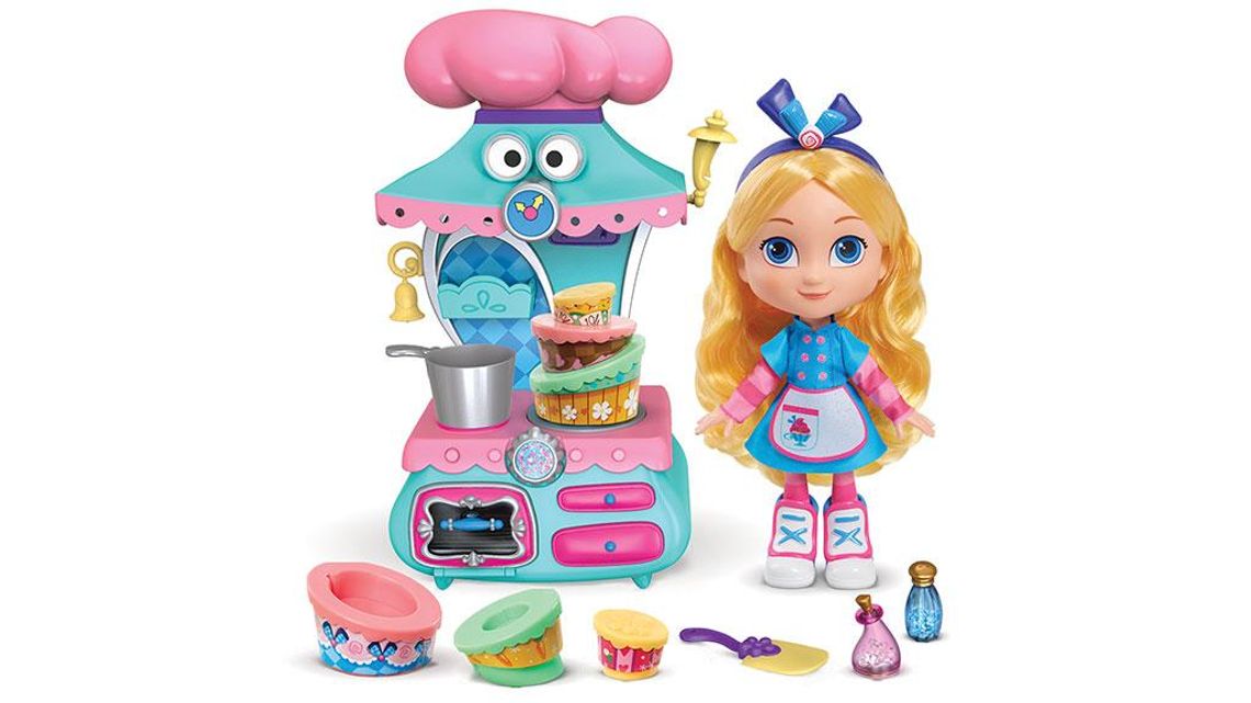 HOT TOP 20 TOYS - DISNEY JUNIOR ALICE’S WONDERLAND BAKERY ALICE DOLL & MAGICAL OVEN SET