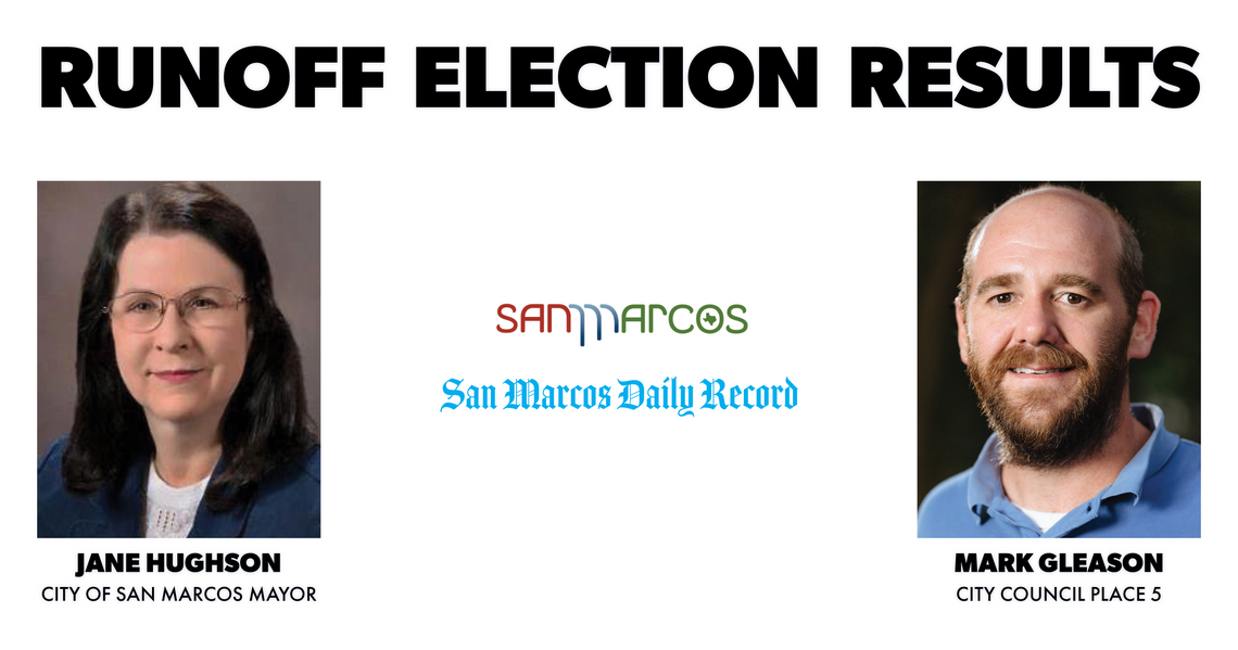 Hughson, Gleason win runoff election 