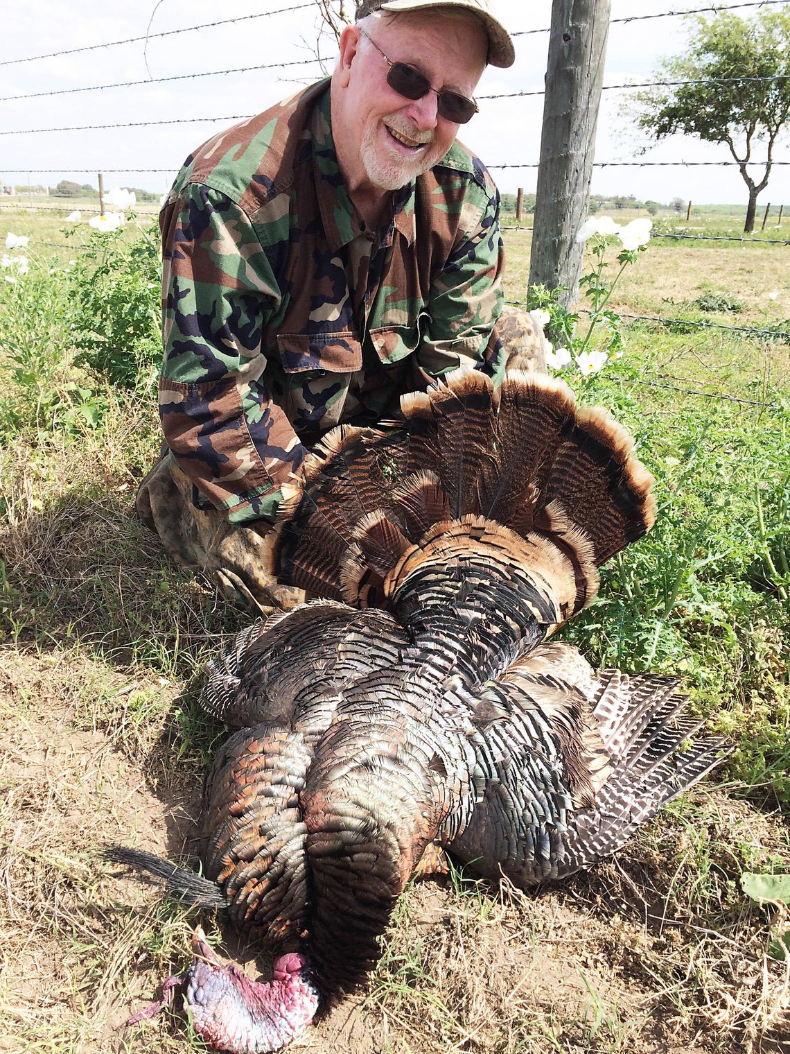 Hunting turkeys at Cibolo Creek with a younger brother