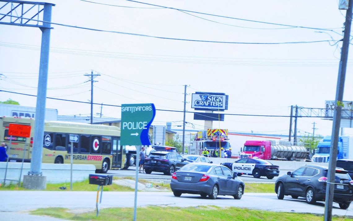 I-35 shutdown: Interstate stopped after truck runs into telecommunications line I-35 shutdown: Interstate stopped after truck runs into telecommunications line