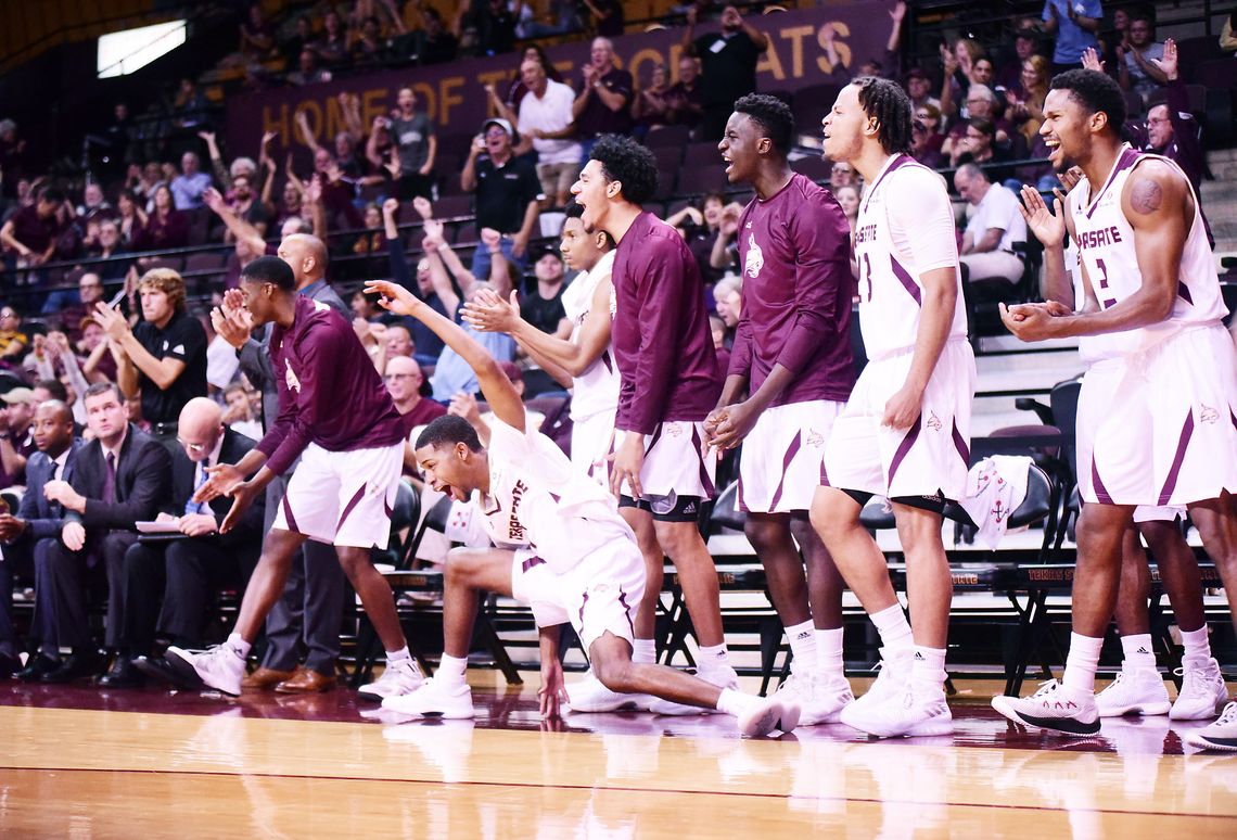 Inside Texas State Volleyball’s selection show watch party